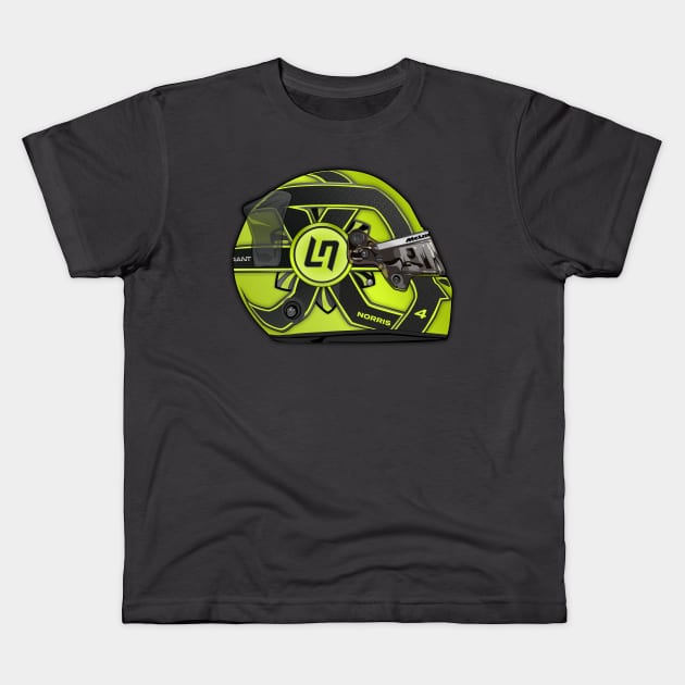 Lando Helmet Kids T-Shirt by mpmi0801